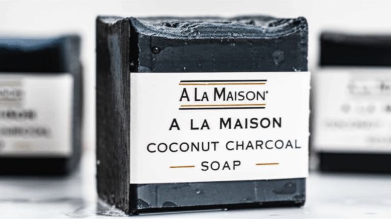 A La Maison Coconut Charcoal Soap: The Easy Soap That Gives Skin a Happy Day