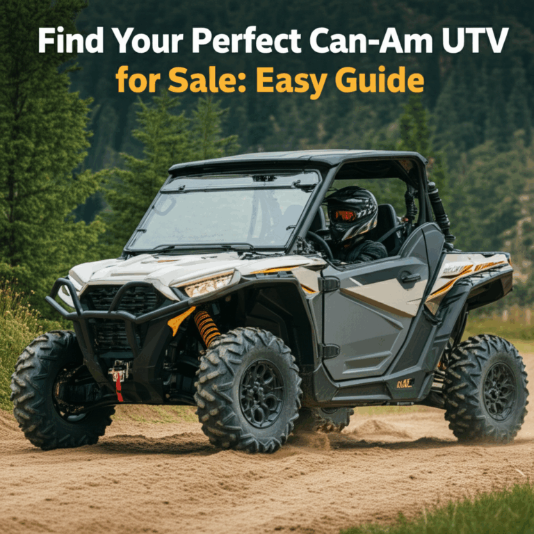Find Your Perfect Can-Am UTV for Sale: Easy Guide