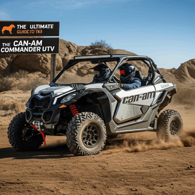 The Ultimate Guide to the Can-Am Commander UTV