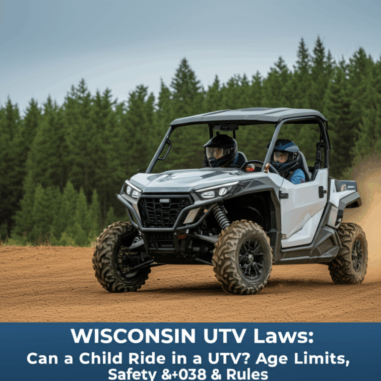 Wisconsin UTV Laws: Can a Child Ride in a UTV? Age Limits, Safety & Rules