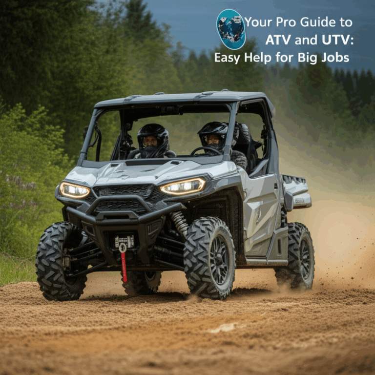Your Pro Guide to ATV and UTV: Easy Help for Big Jobs
